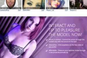 Cams cam model site screenshot 4